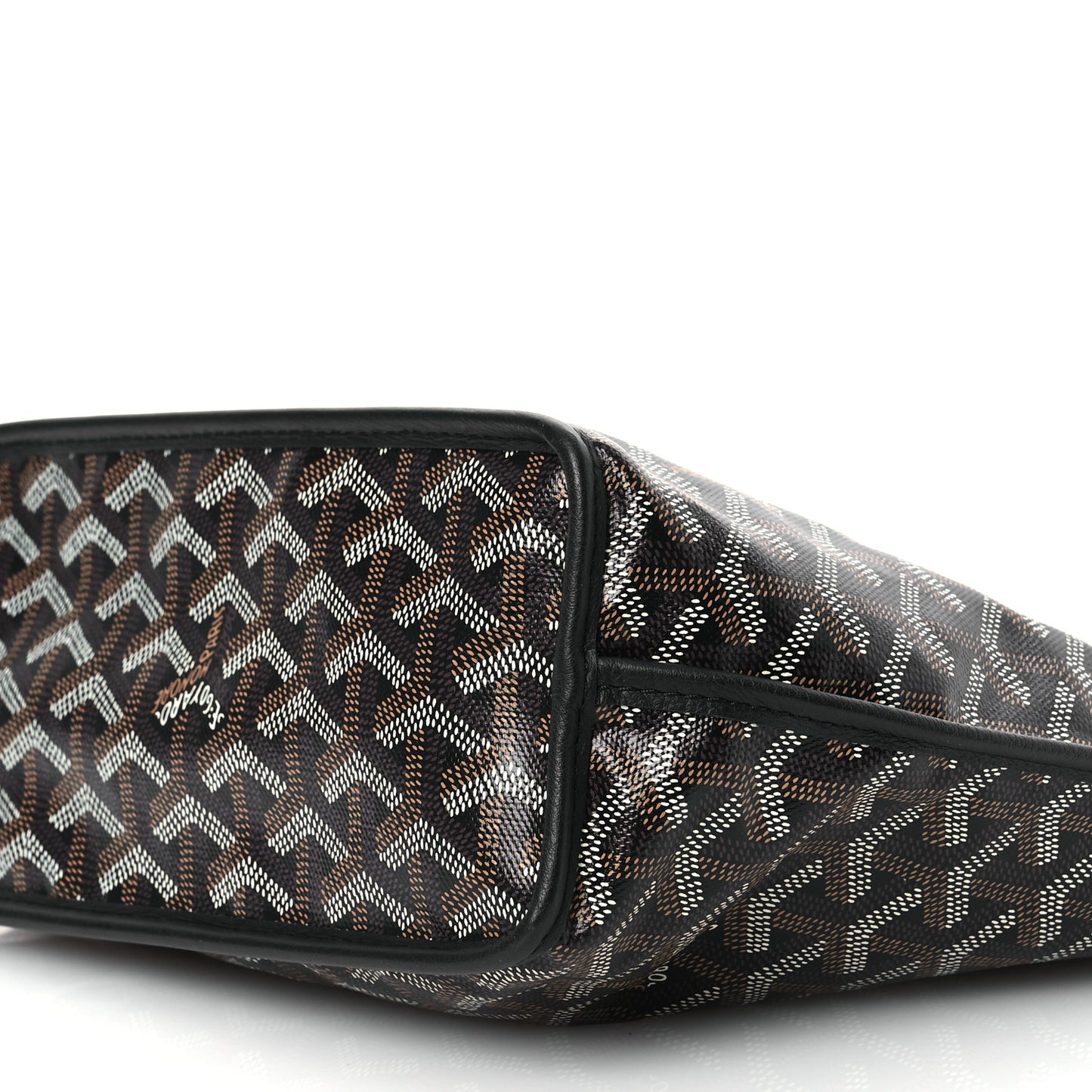 Goyardine Reversible Mini Anjou Black
