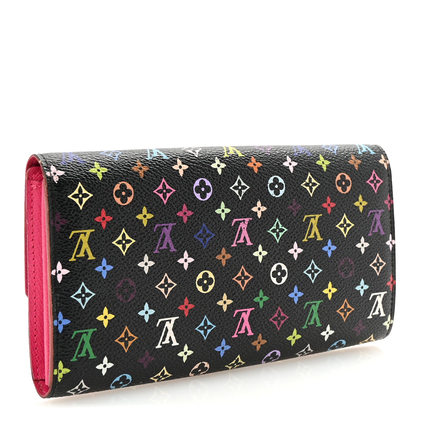Monogram Multicolor Sarah Wallet Black Grenade