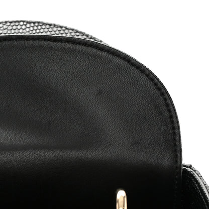 Christian Dior Lizard Small Lady Dior Black 11 of 14