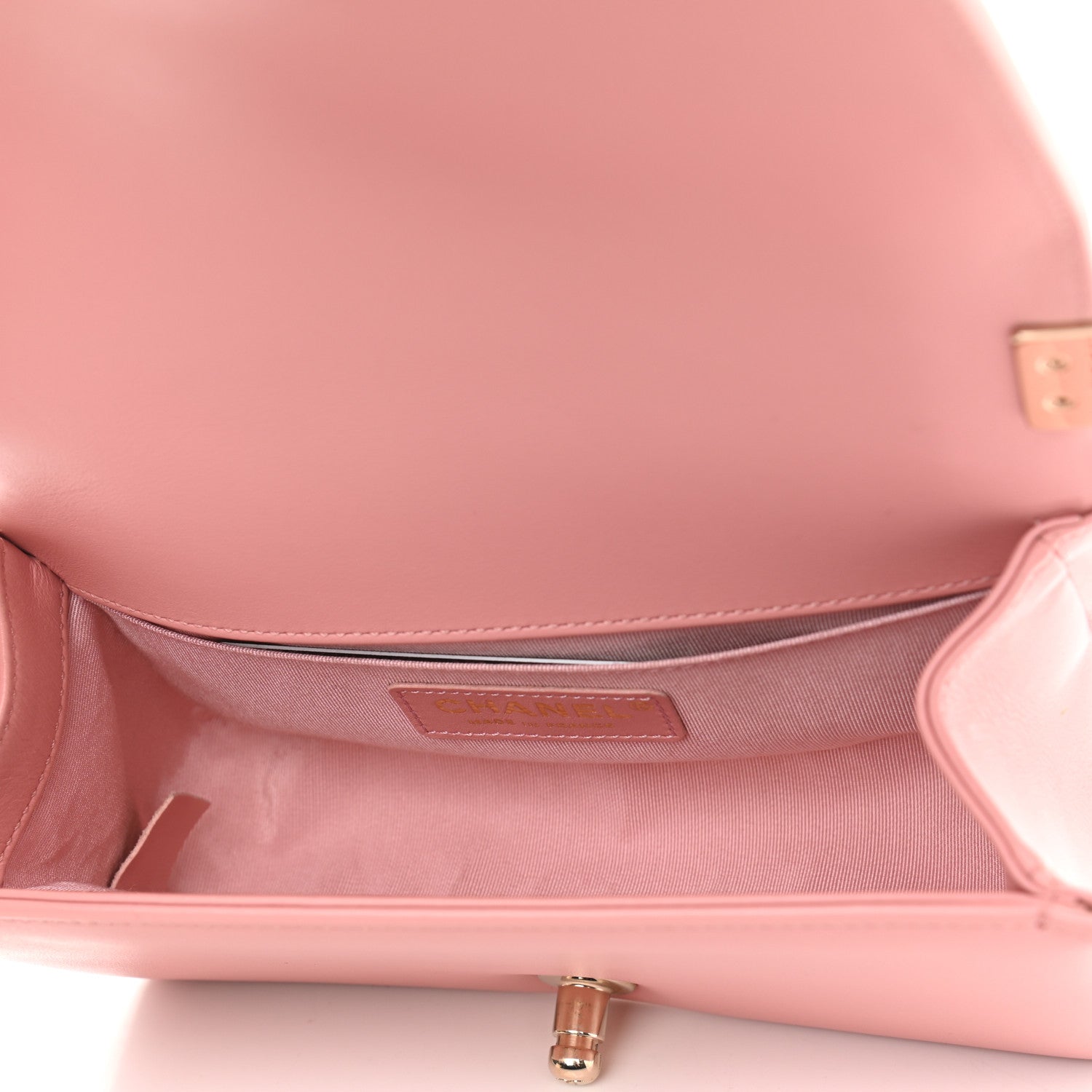 Chanel Lambskin Quilted Small Boy Flap Pink 5 of 12