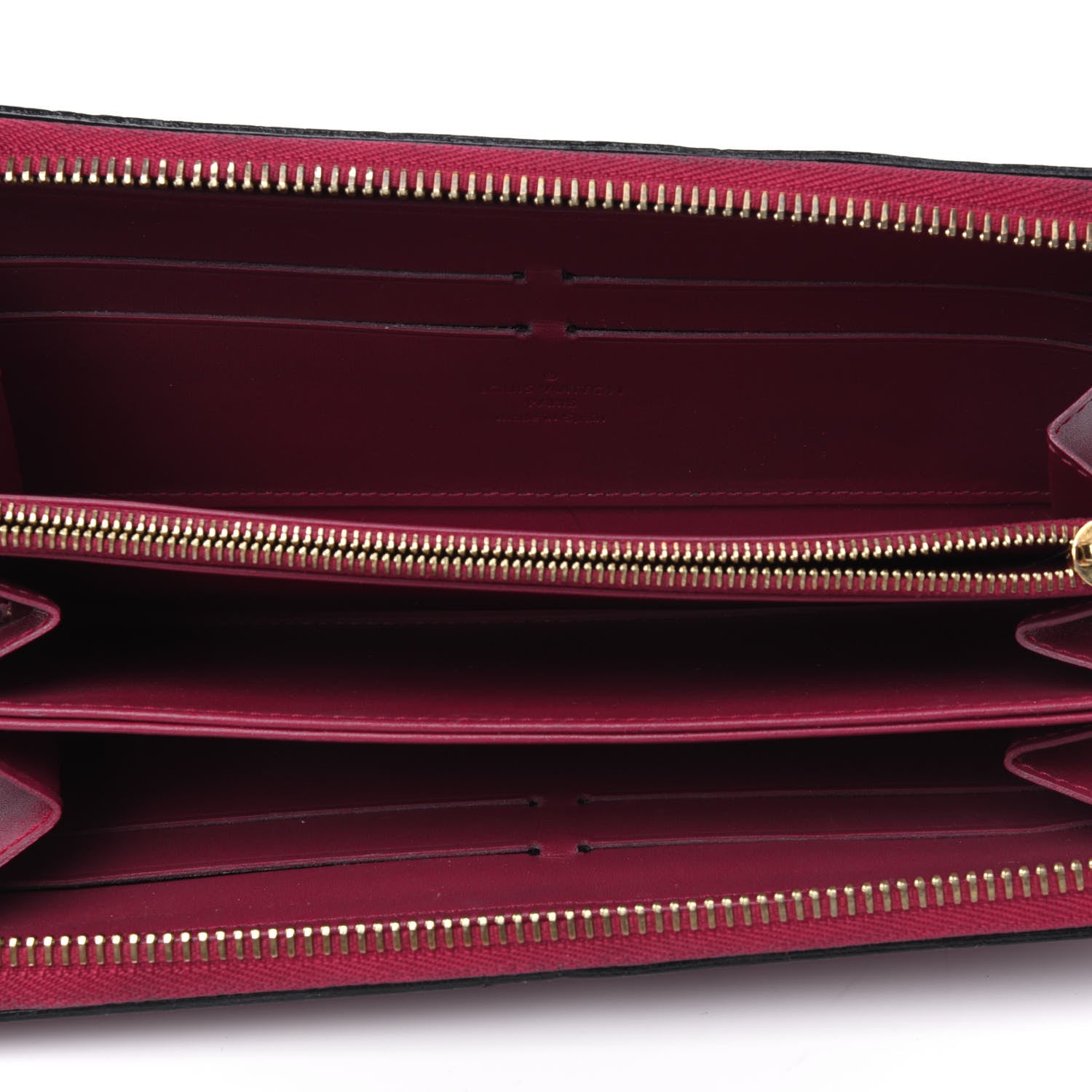 Louis Vuitton Vernis Zippy Wallet Fuchsia 4 of 6