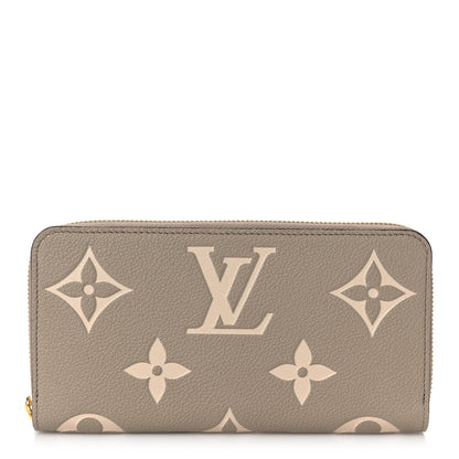 Louis Vuitton Empreinte Monogram Giant Zippy Wallet Tourterelle Creme 1 of 8