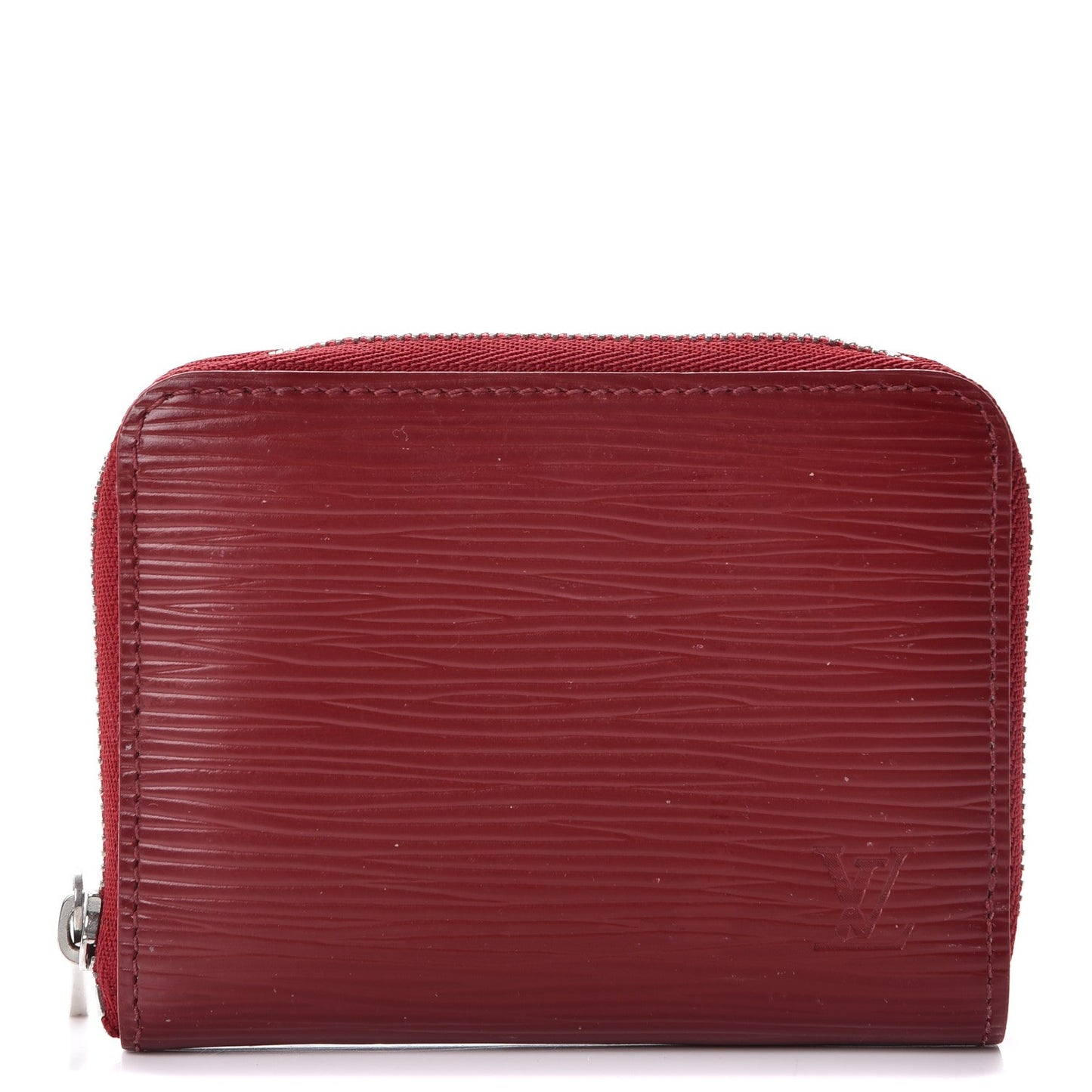 Epi Zippy Coin Purse Rubis
