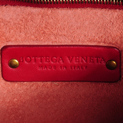 Bottega Veneta Nappa Intrecciato Small Capri Tote Carmine 6 of 8