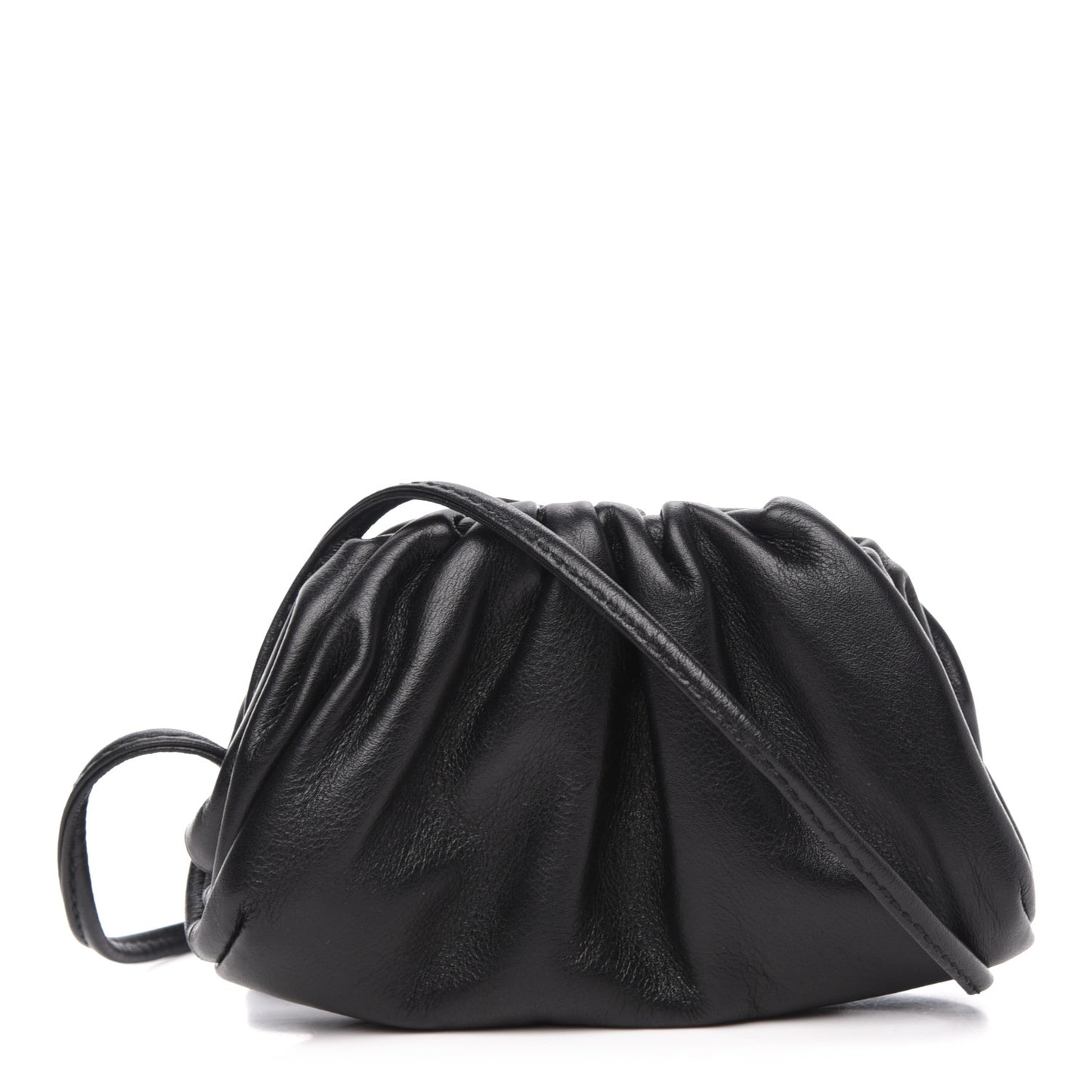 Butter Calfskin Coin Purse Black