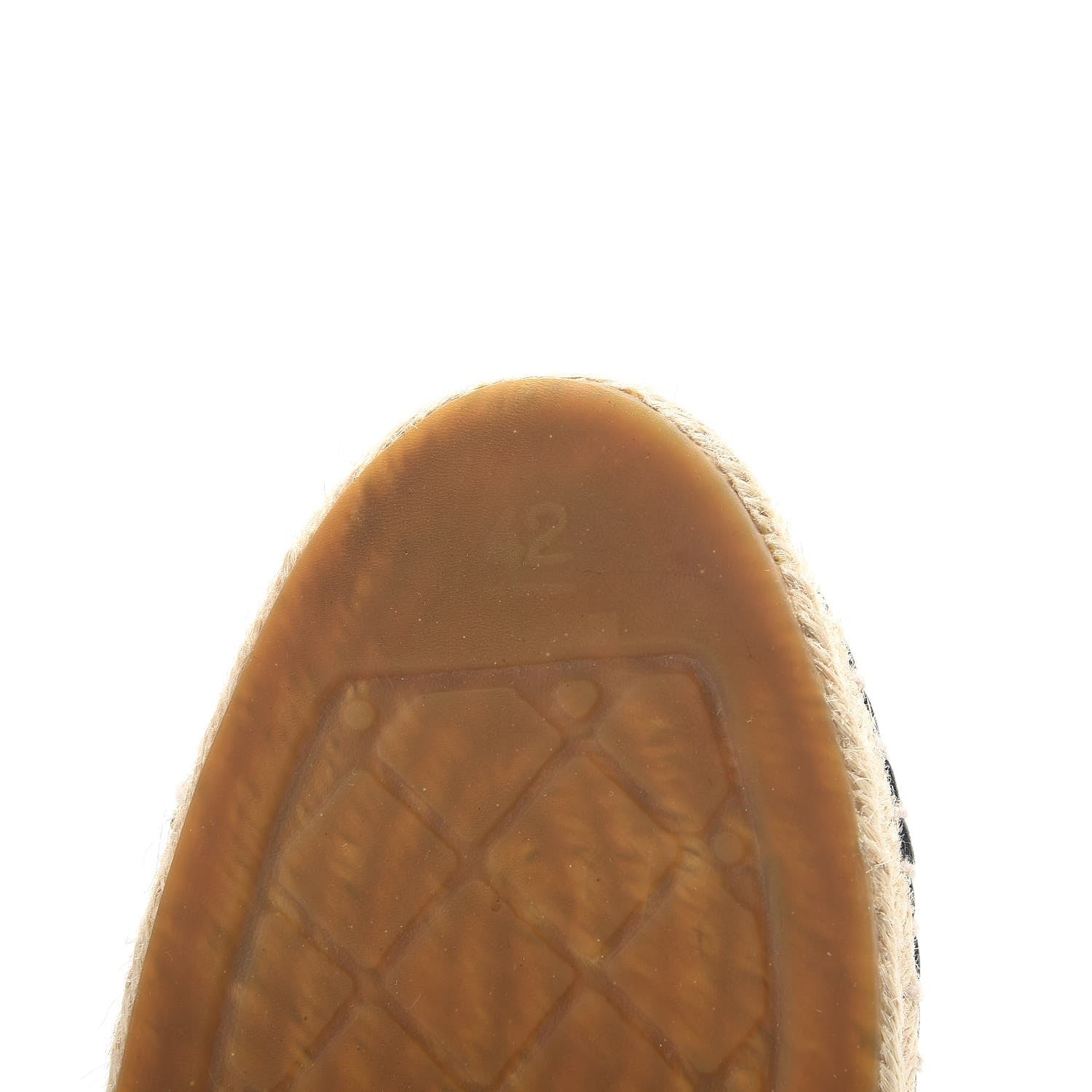 Chanel Lambskin CC Espadrilles 42 Black 10 of 16