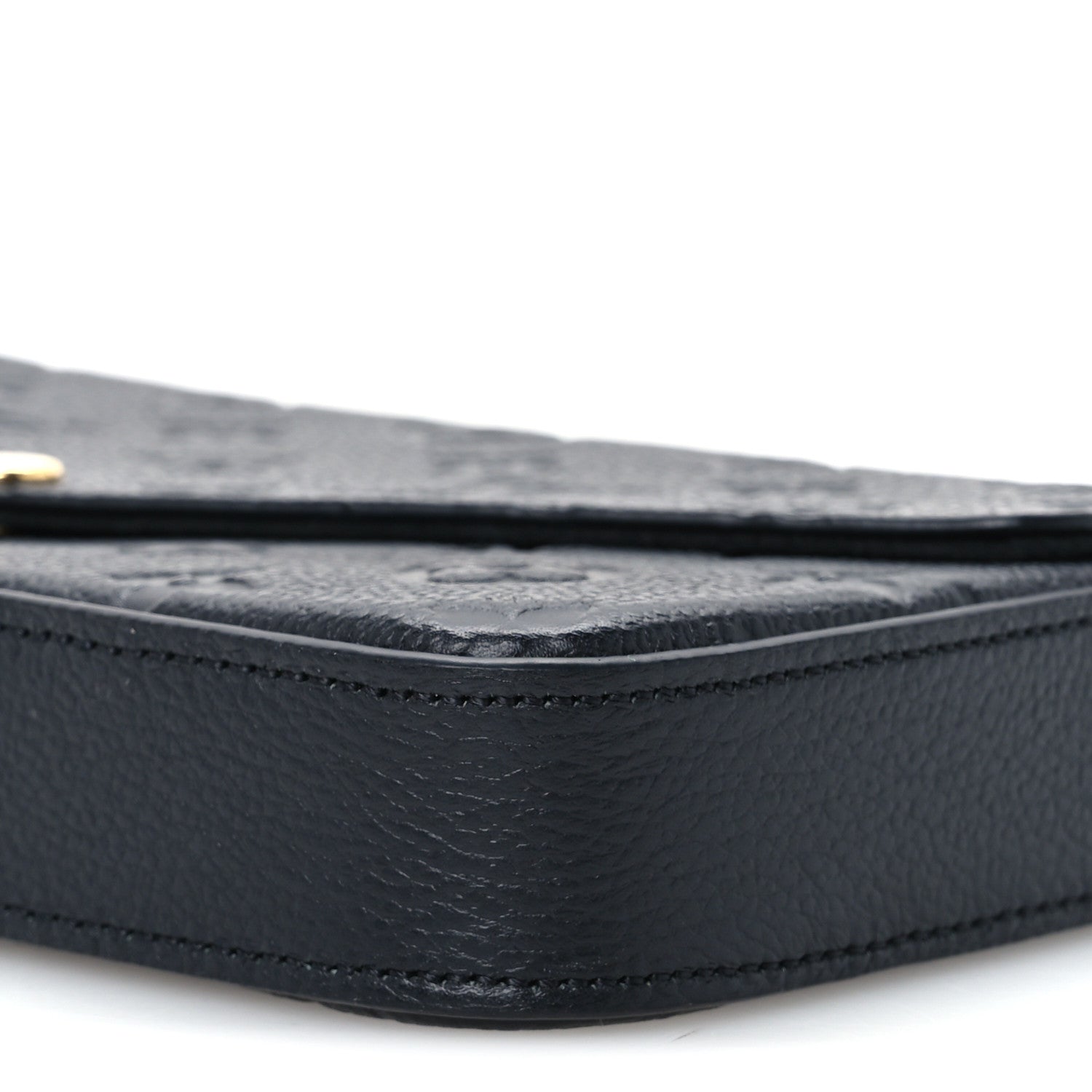 Louis Vuitton Empreinte Pochette Felicie Chain Wallet Black 10 of 11