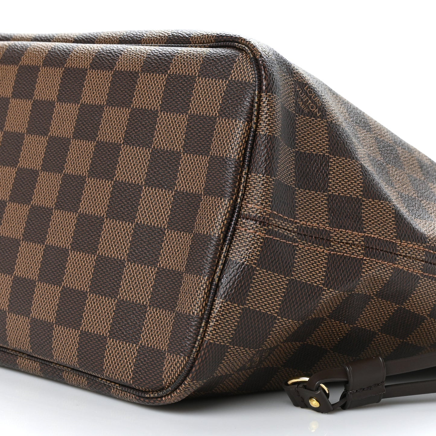 Damier Ebene Neo Neverfull MM Rose Ballerine