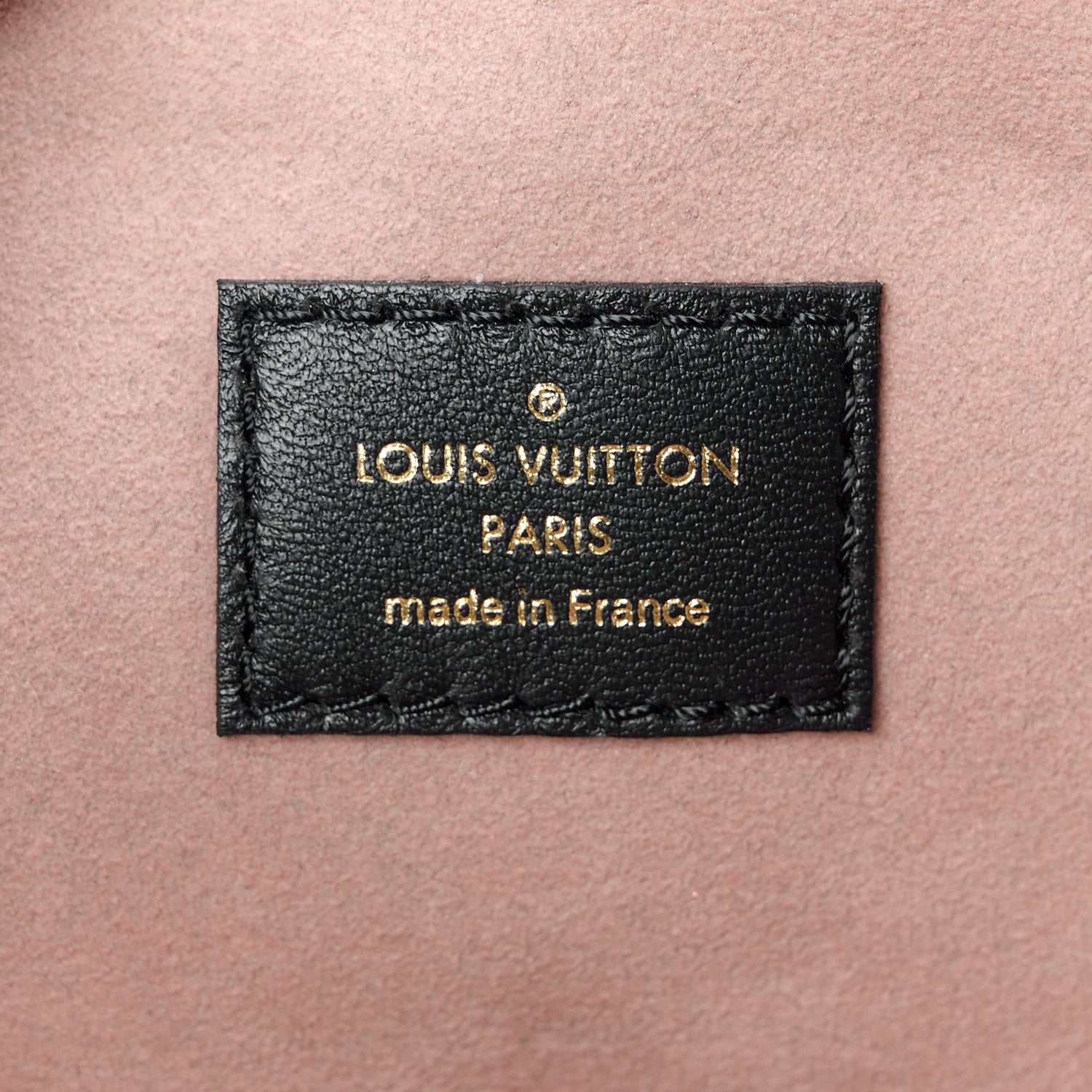 Louis Vuitton Lambskin Embossed Monogram Coussin PM Black 8 of 11