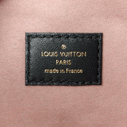 Louis Vuitton Lambskin Embossed Monogram Coussin PM Black 8 of 11