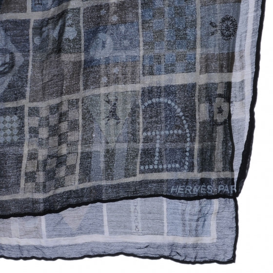 Cotton Silk en Voyage Stole Scarf