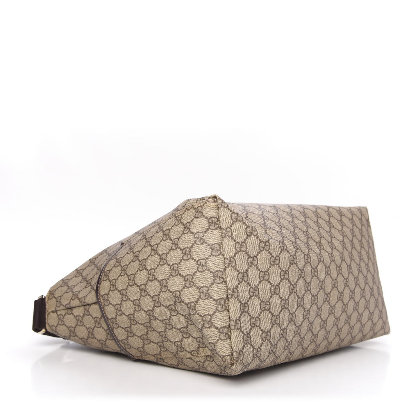 GG Plus Monogram Diaper Messenger Bag Dark Brown