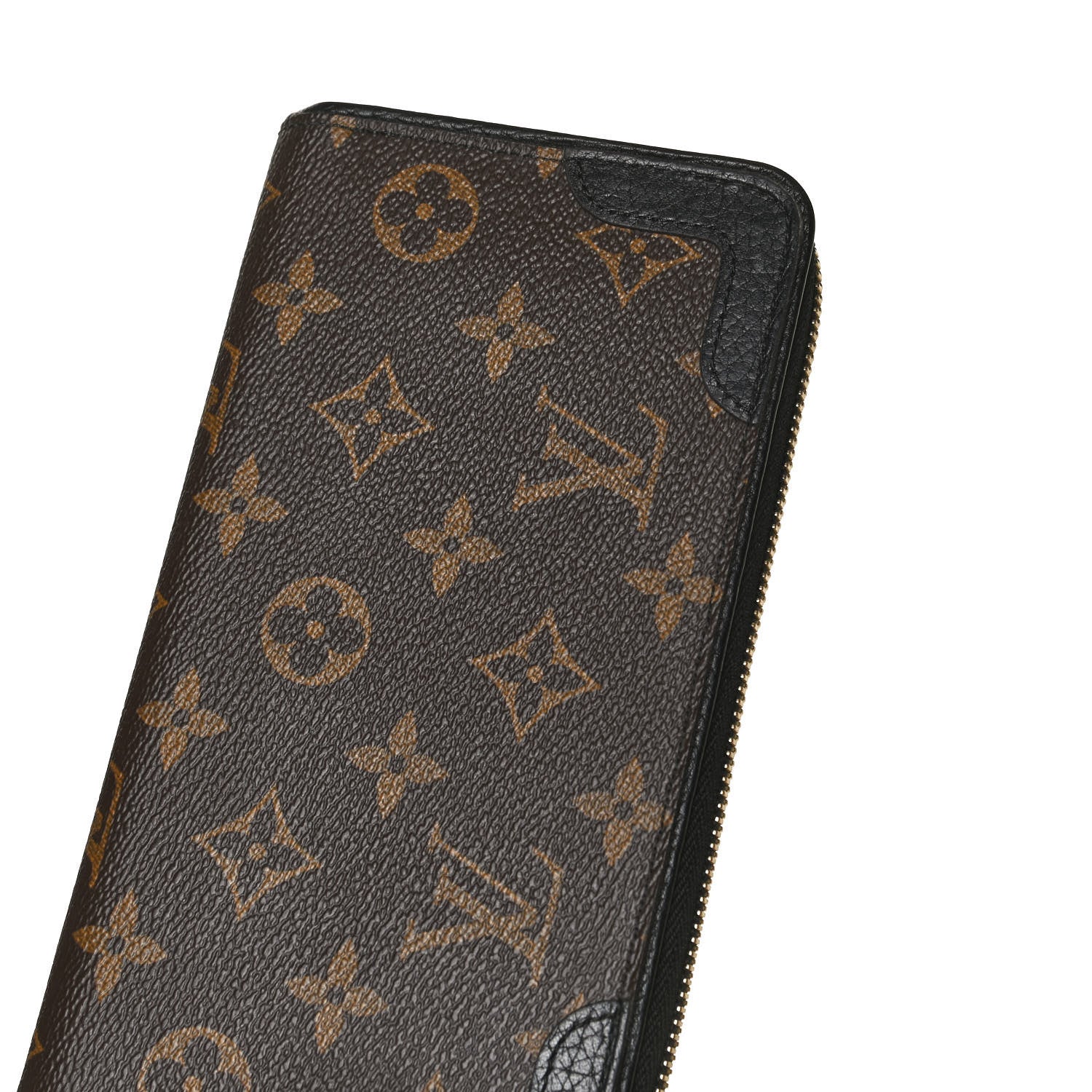 Louis Vuitton Monogram Zippy Retiro Wallet Black 10 of 11