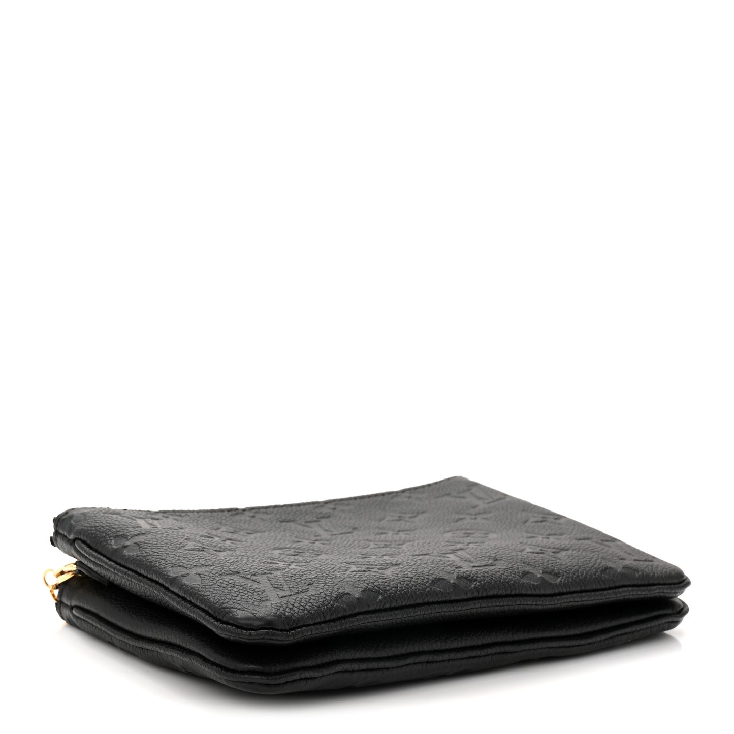 Empreinte Double Zip Pochette Black