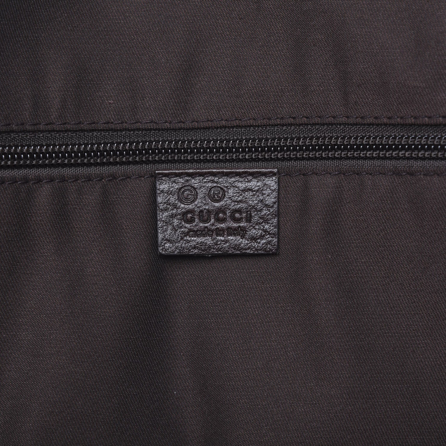 Gucci Denim Monogram Large Carry On Duffle Dark Brown 5 of 8