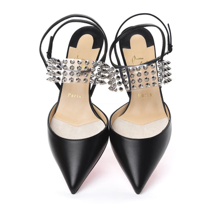 Christian Louboutin Nappa PVC Levita 55 Pumps 39.5 Black 5 of 10
