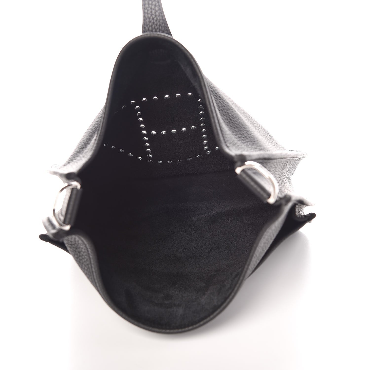 Hermes Taurillon Clemence Evelyne III PM Black 5 of 8