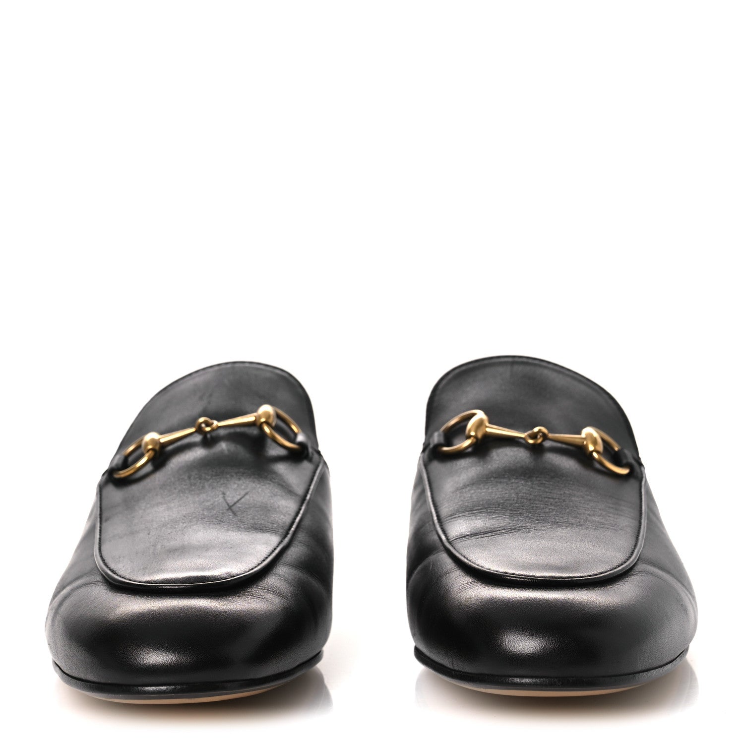 Gucci Calfskin Womens Princetown Slippers 39 Black 3 of 13