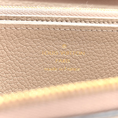 Louis Vuitton Empreinte Monogram Giant Zippy Wallet Tourterelle Creme 6 of 8