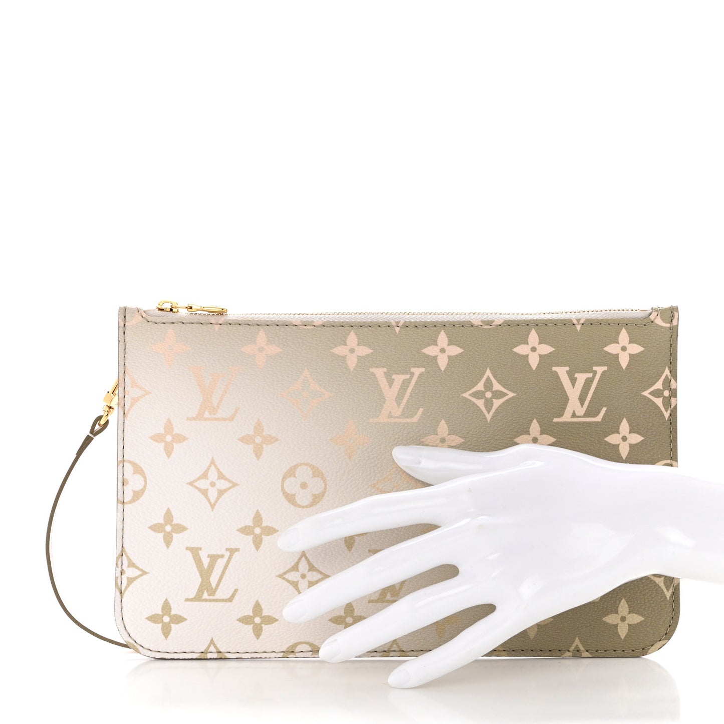 Monogram Spring In The City Neverfull MM GM Pochette Sunset Kaki