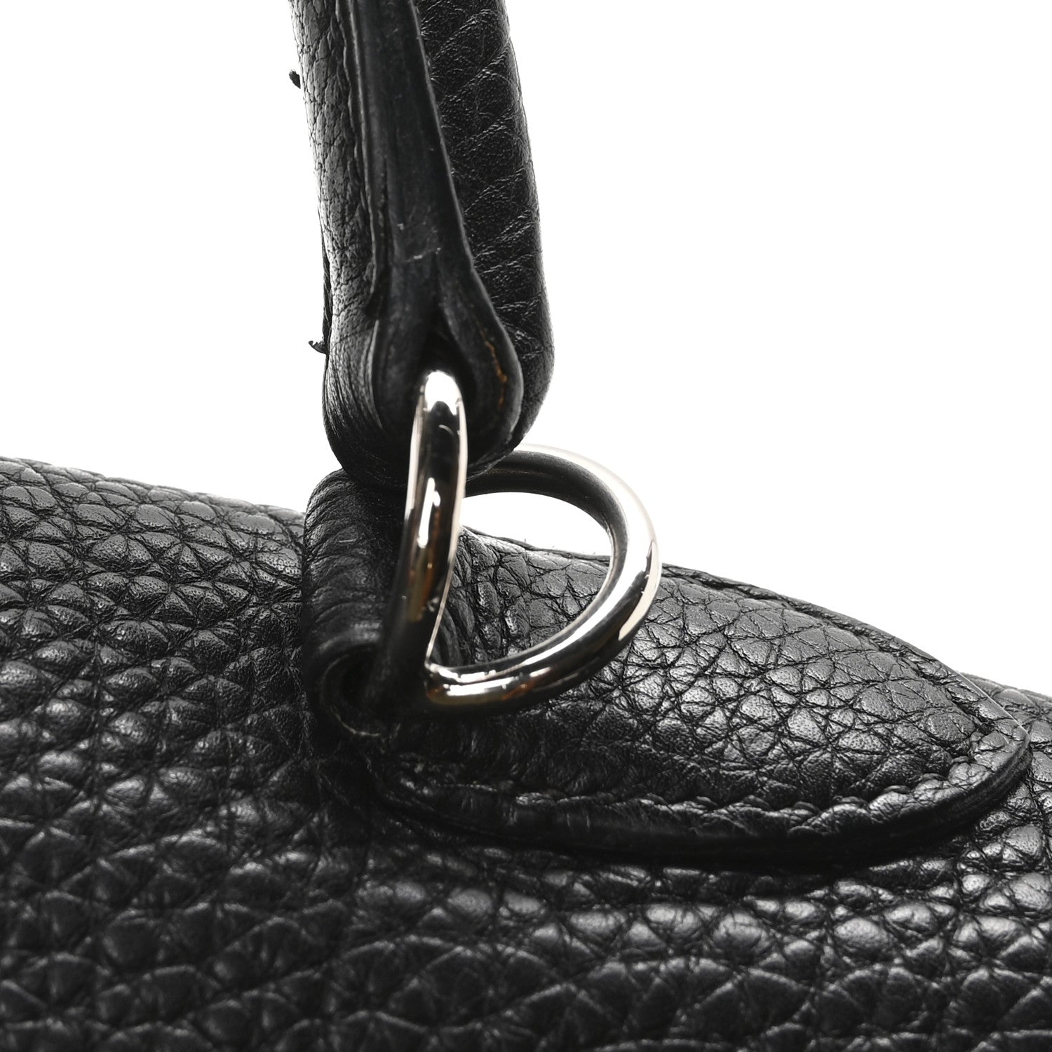 Hermes Fjord Kelly Retourne 35 Black 12 of 12