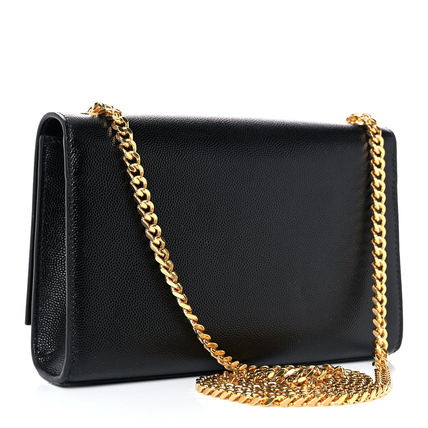 Grain De Poudre Small Monogram Kate Satchel Black