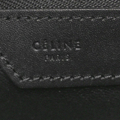 Celine Smooth Drummed Calfskin Micro Tri-Color Luggage Dark Pink 7 of 10