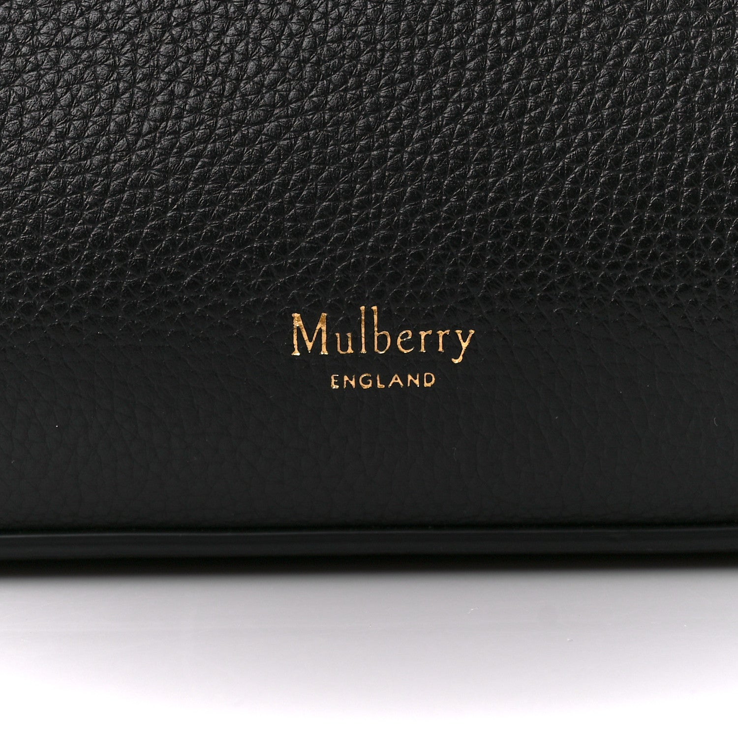 Mulberry Small Classic Grain Calfskin Seaton Black 6 of 11