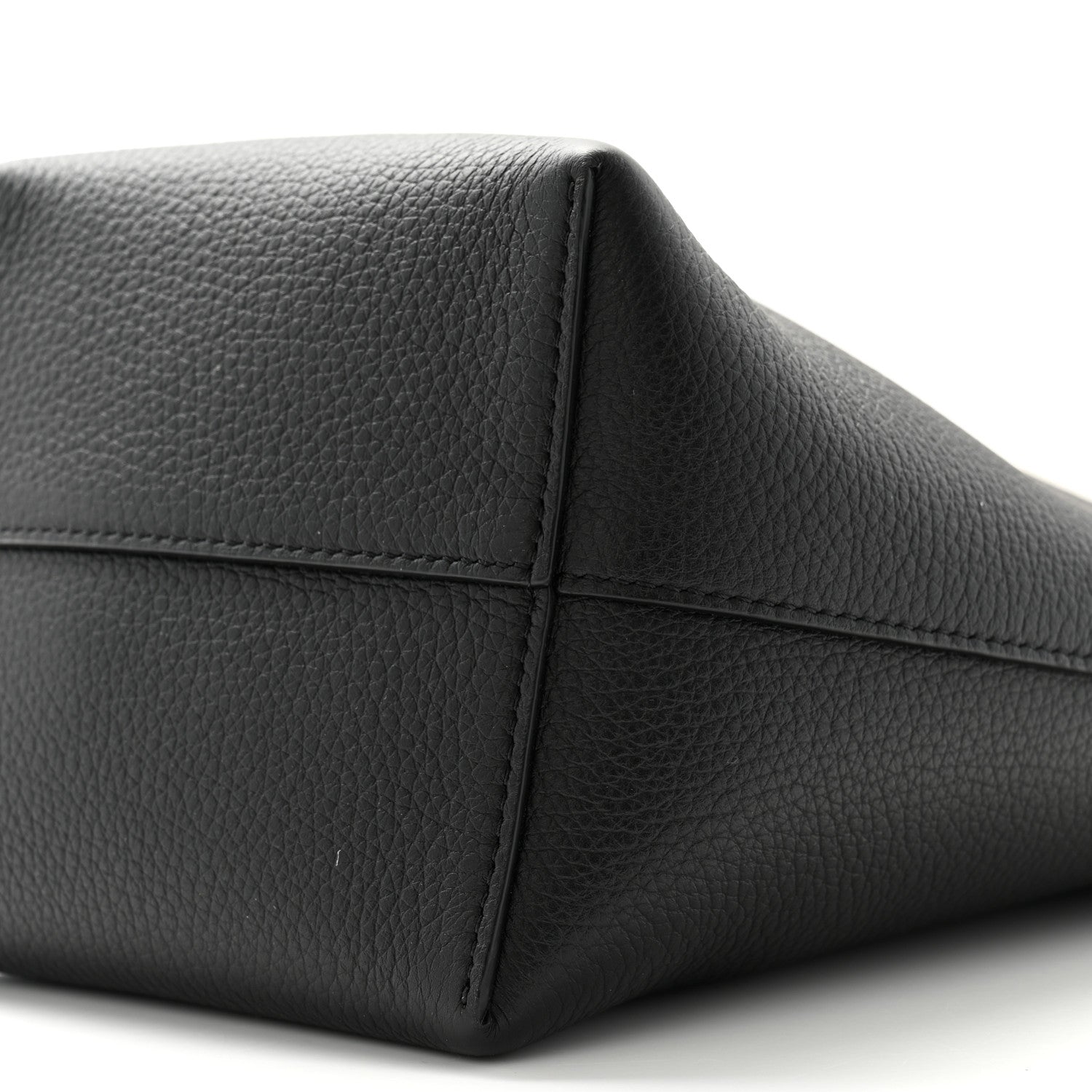 The Row Grained Calfskin Small N/S Park Tote Black 9 of 9