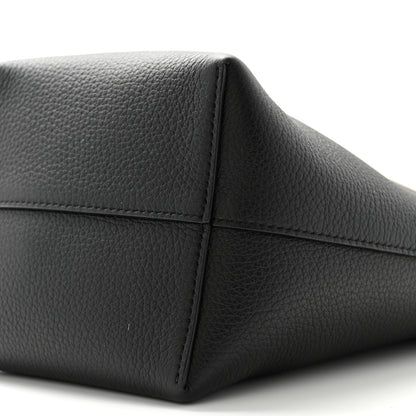 The Row Grained Calfskin Small N/S Park Tote Black 9 of 9