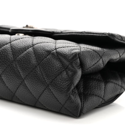 Chanel Grained Calfskin Quilted 2.55 Reissue Flap Belt Bag Clutch Black 10 of 10