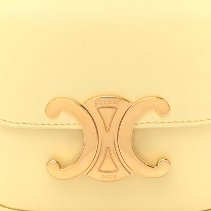 Celine Shiny Calfskin Mini Triomphe Pollen 9 of 11
