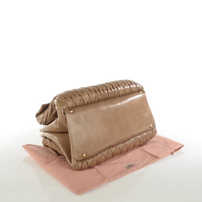Miu Miu Nappa Matelasse Tote Cammeo 4 of 8