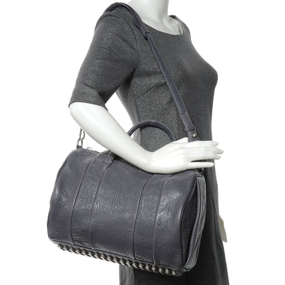 Alexander Wang Leather Rocco Tundra w Silver Hardware 2 of 6