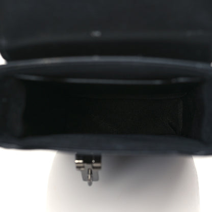 Christian Dior Smooth Calfskin Vertical Pouch Black 4 of 9