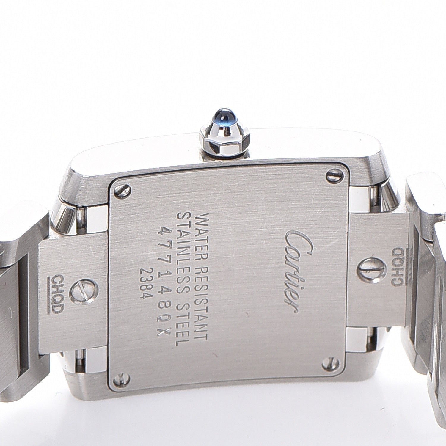 Cartier Stainless Steel 20mm Tank Francaise Quartz Watch 6 of 12