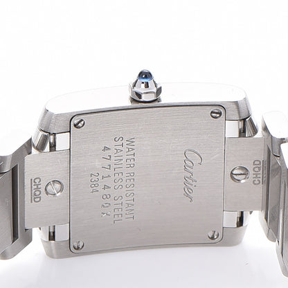 Cartier Stainless Steel 20mm Tank Francaise Quartz Watch 6 of 12
