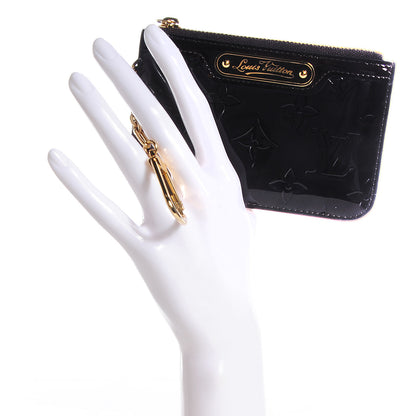 Louis Vuitton Vernis Key Pouch Amarante 2 of 8