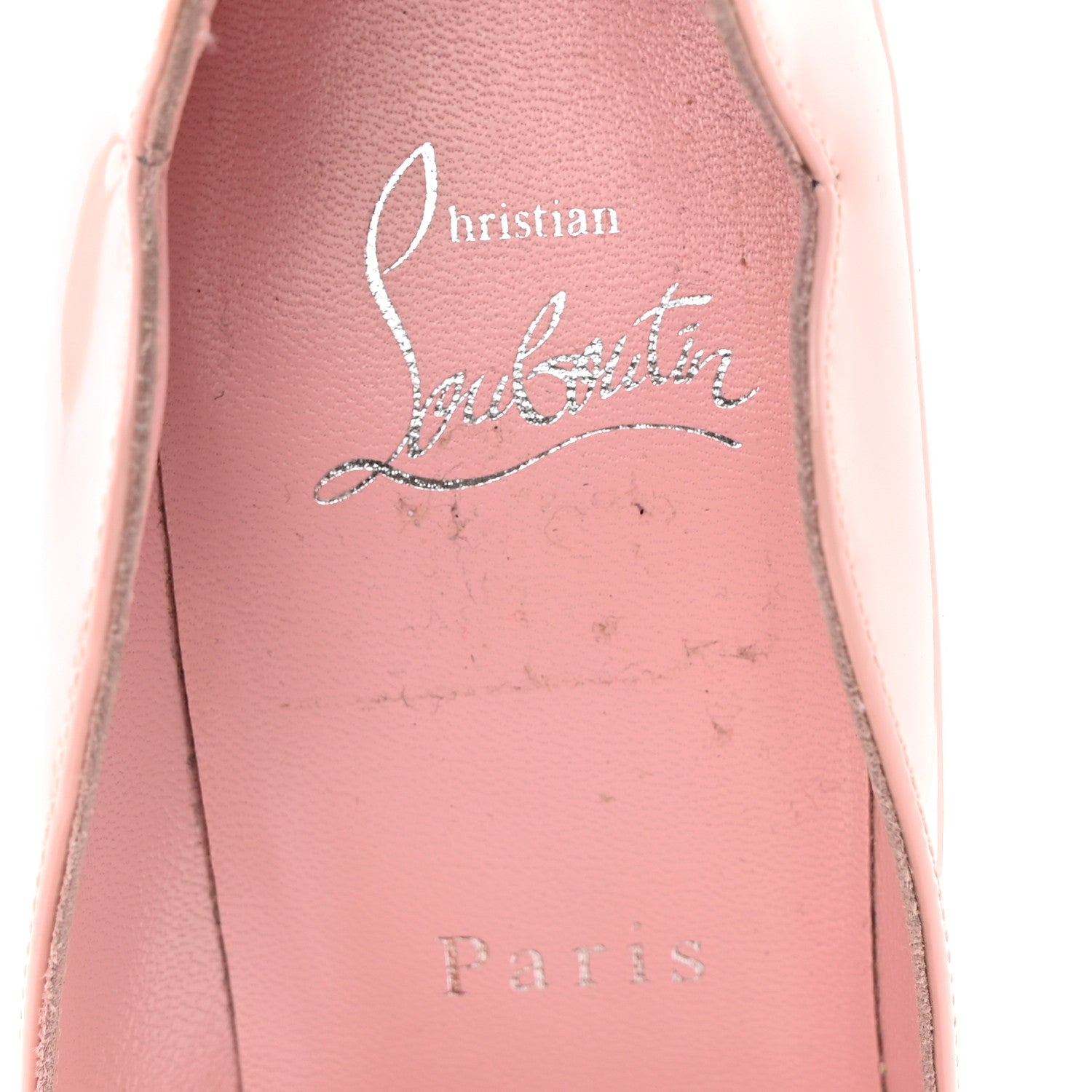 Christian Louboutin Patent Hot Chick 100 Pumps 36.5 Rosy 7 of 12
