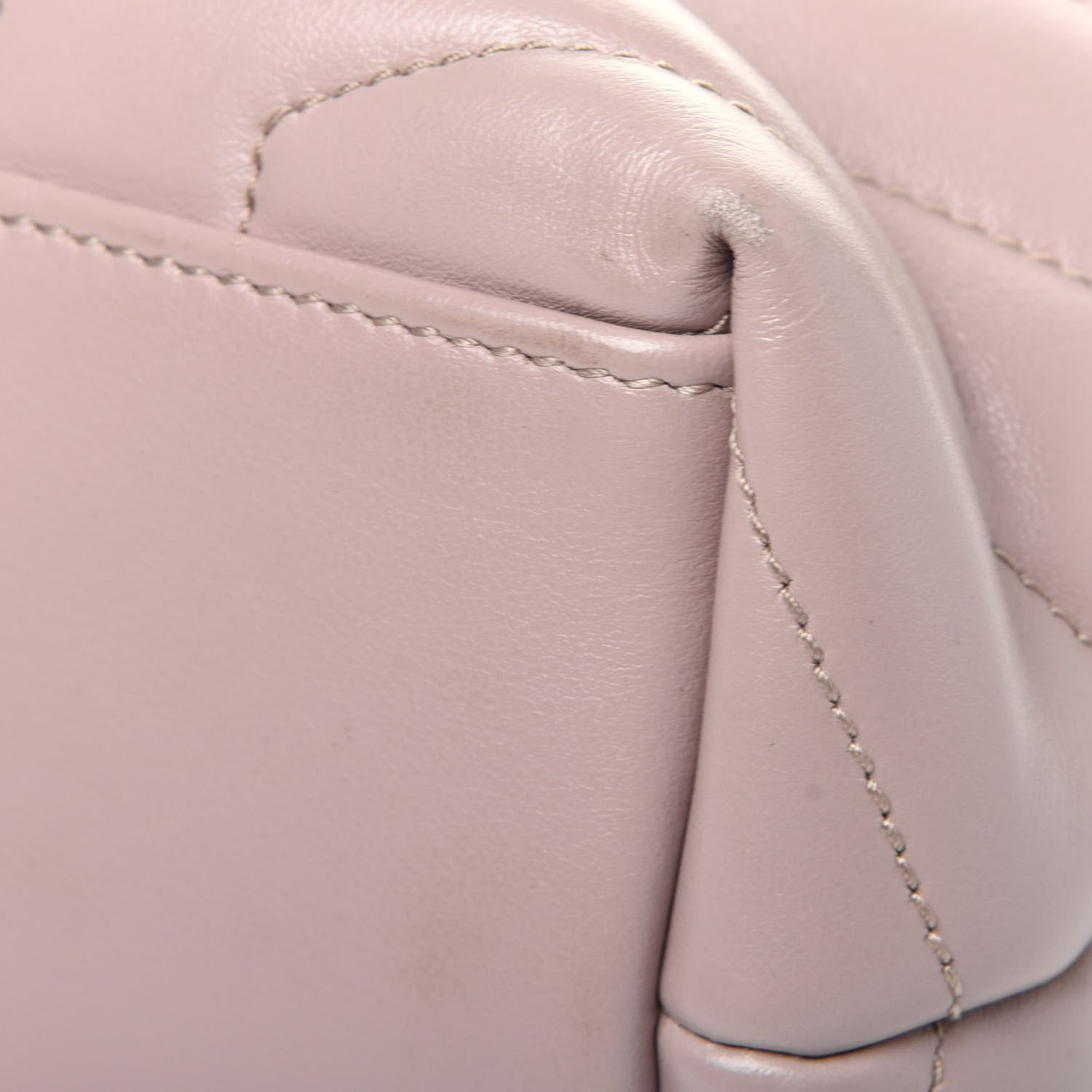 Saint Laurent Calfskin Y Quilted Monogram Medium Loulou Chain Satchel Light Natural 14 of 18