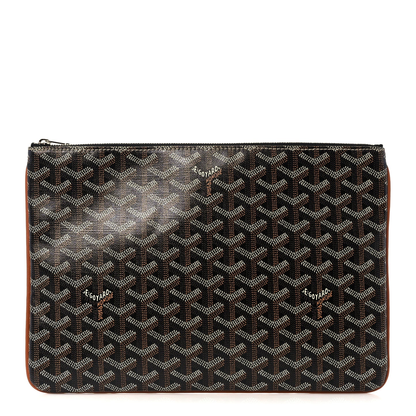 Goyardine Senat Pochette MM Black Gold