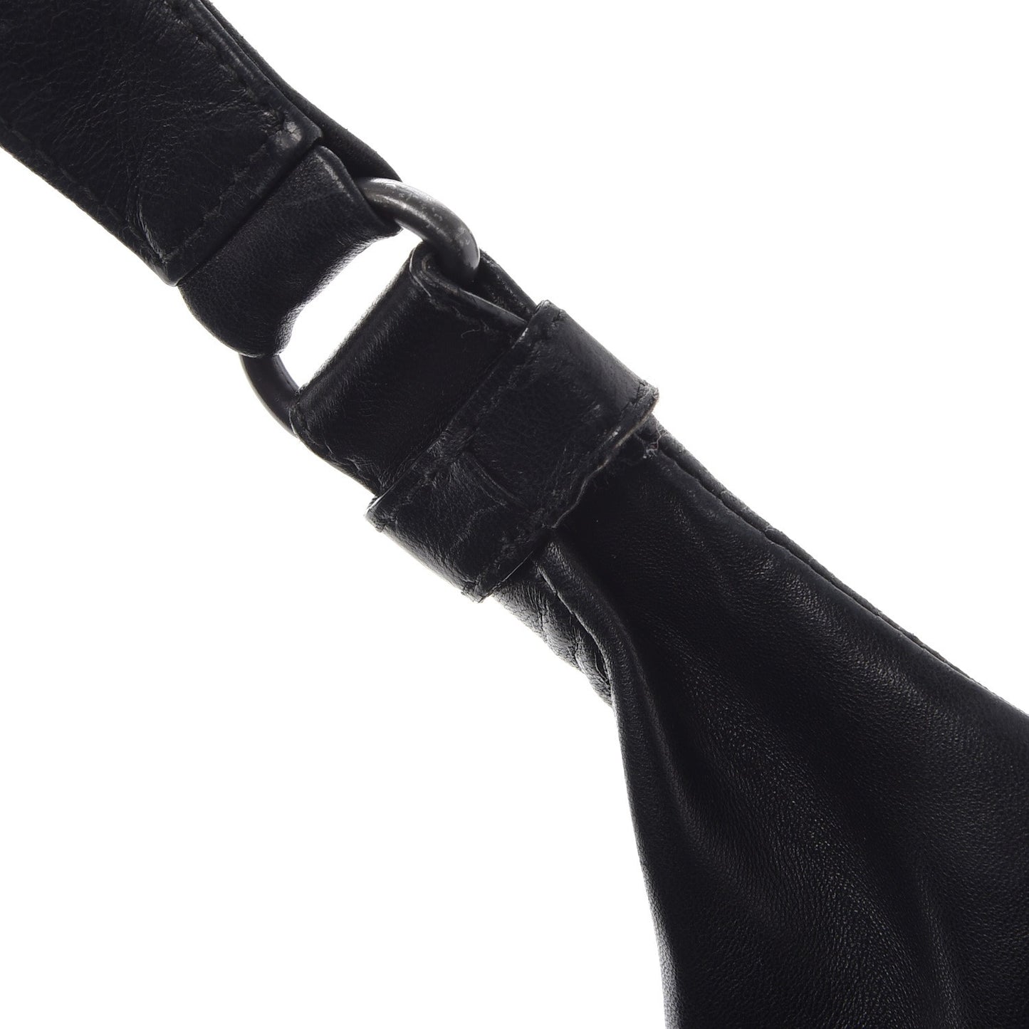 Nappa Intrecciato Large Campana Nero Black