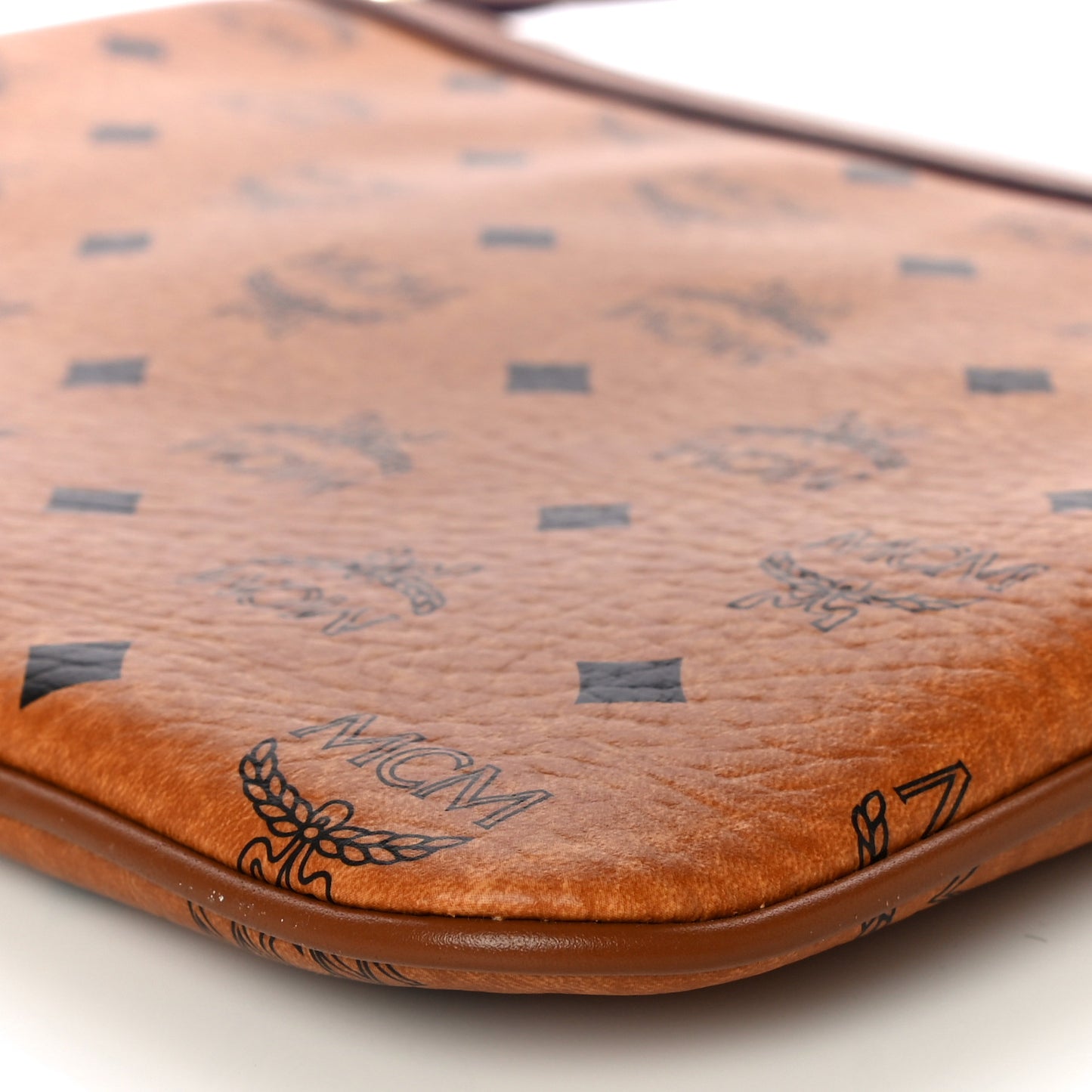 Visetos Liz Shopper Tote Pouch Cognac