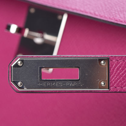 Hermes Epsom Kelly Sellier 28 Rose Pourpre 21 of 36