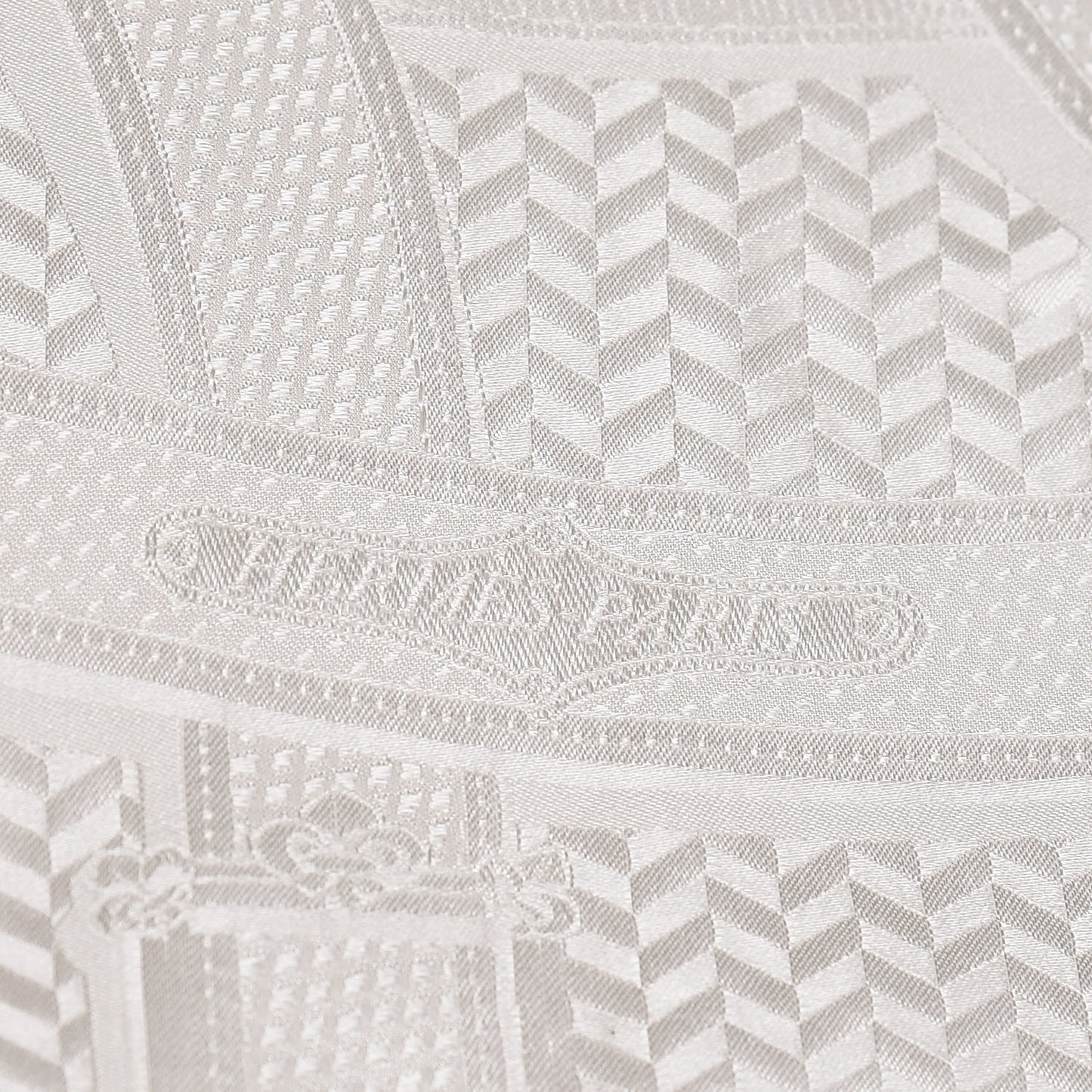 Silk Cavalcadour Maxi Twilly White