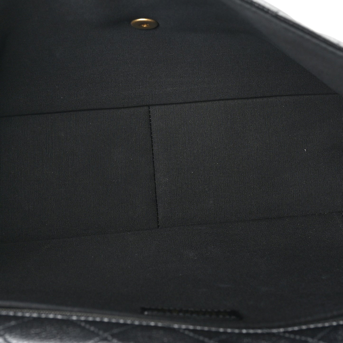 Caviar Quilted XXL Travel Flap Bag Black