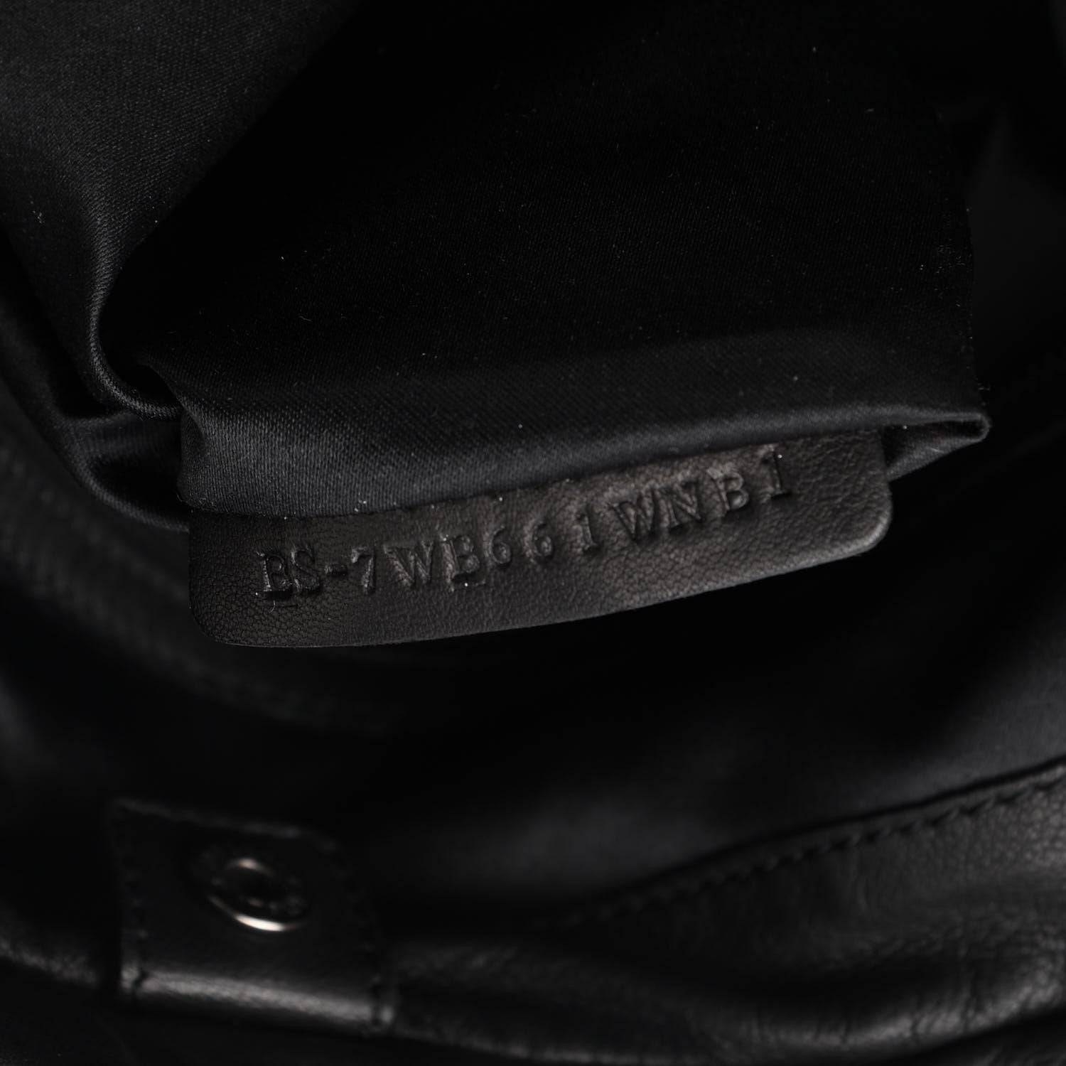 Valentino Garavani Lambskin Rockstud Fringe Bucket Black 7 of 11