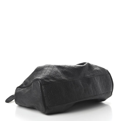 Gucci Guccissima Vitello Tender Large Sukey Tote Black 4 of 10