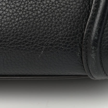 Celine Drummed Calfskin Nano Luggage Black 13 of 22
