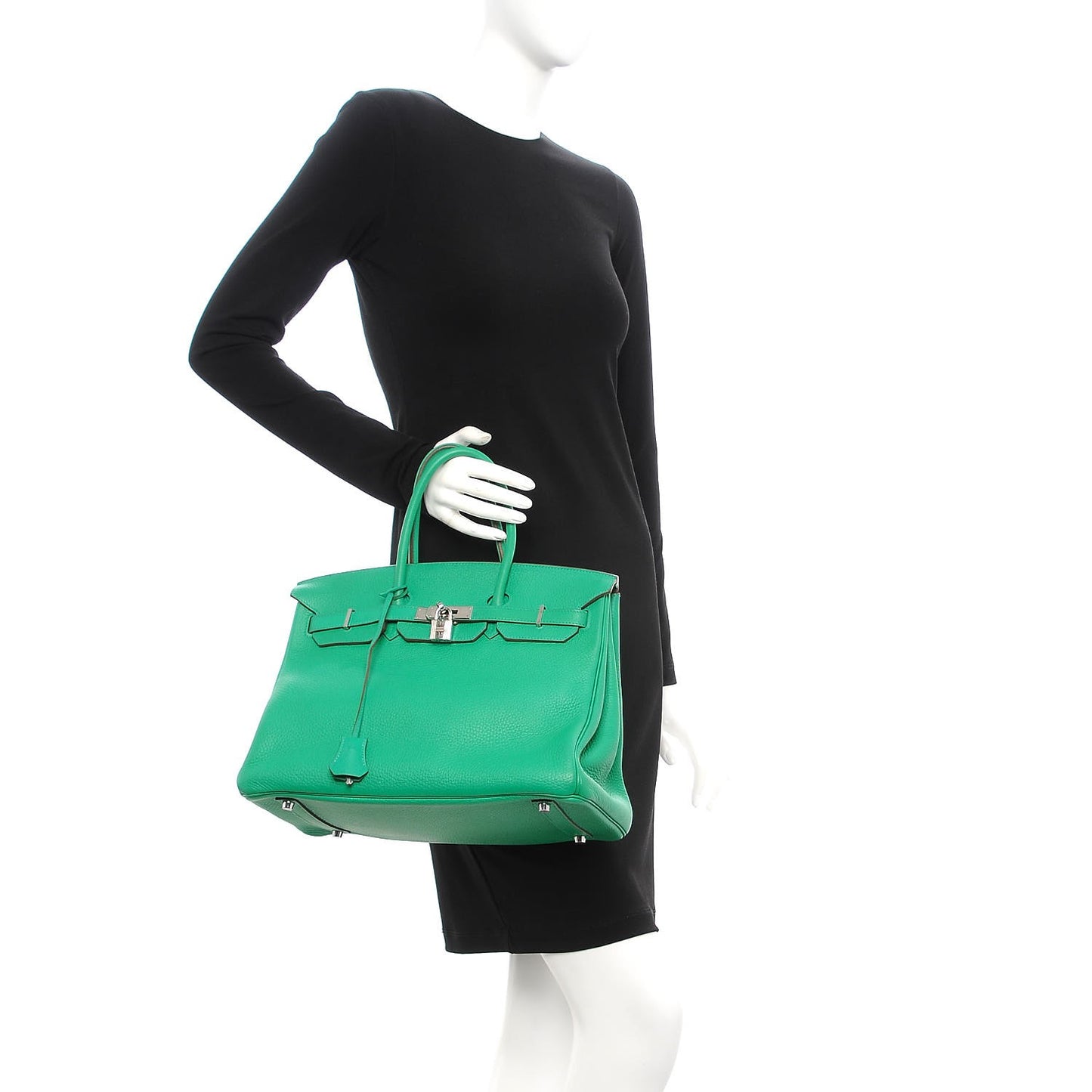 Taurillon Clemence Birkin 35 Menthe